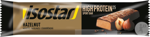Isostar Powerplay High Protein 25 Bars Hazelnut 35g