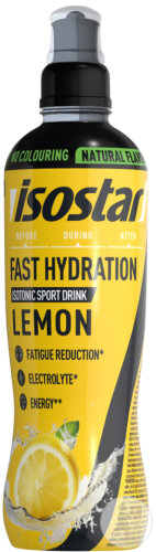 Isostar sports drink lemon bottle 500ml