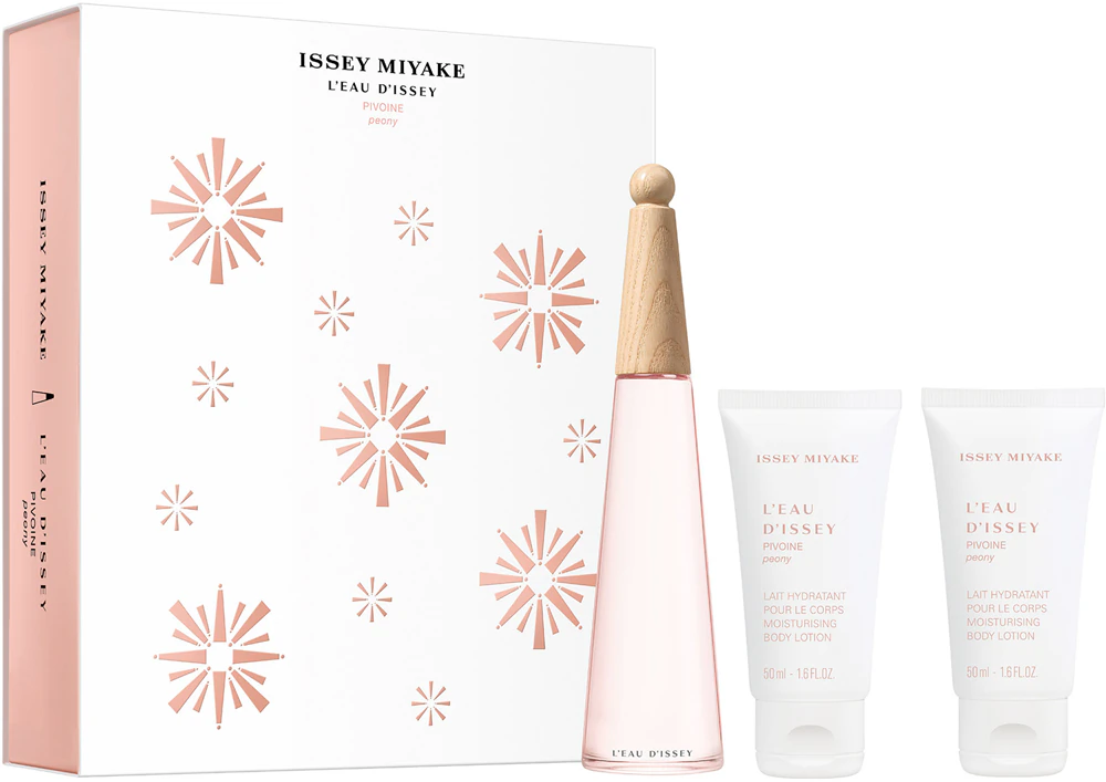 Issey Miyake LEau dIssey Pivoine Eau de Toilette Intense Set Gift Set for Women