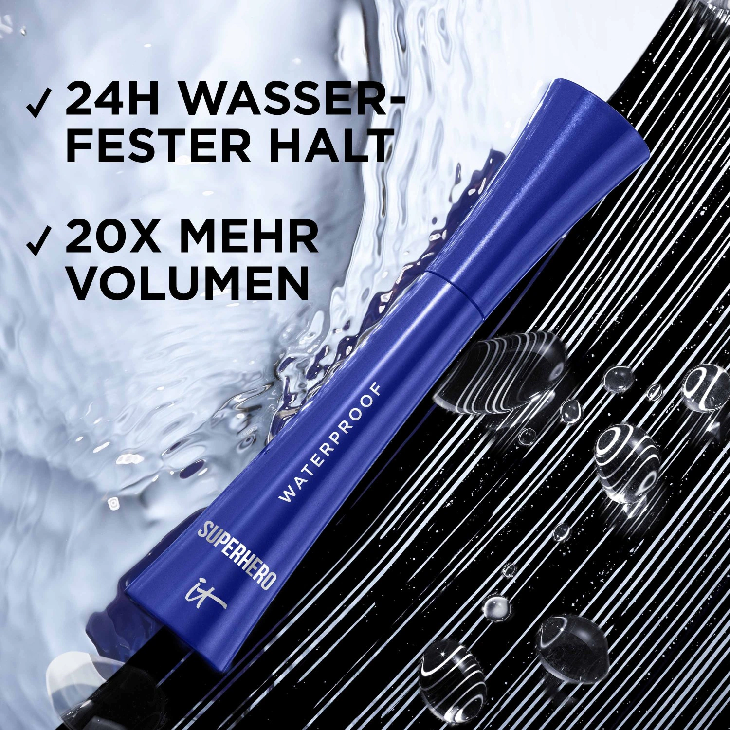 IT Cosmetics Mascara SUPERHERO™ Superhero Waterproof SUPER BLACK