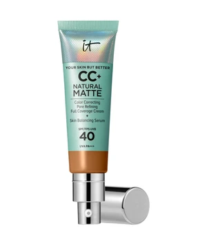 It Cosmetics Your Skin But Better CC+ Creme Natural Matte SPF40, Rich Honey