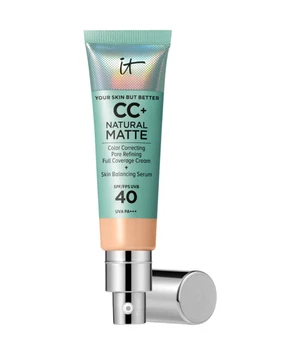 It Cosmetics Your Skin But Better CC+ Creme Natural Matte SPF40, Light Medium