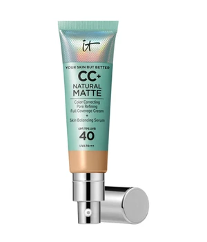 It Cosmetics Your Skin But Better CC+ Creme Natural Matte SPF40, Medium Tan