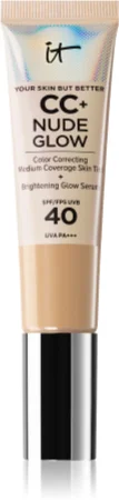 IT Cosmetics Your Skin But Better CC + Nude Glow Make up for brightening the skin SPF 40 Farbton Medium Tan 32 ml