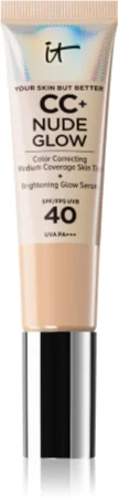 IT Cosmetics Your Skin But Better CC + Nude Glow Make up for brightening the skin SPF 40 Farbton Fair 32 ml