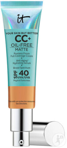 IT Cosmetics Your Skin But Better CC+ Oil Free Matte SPF40 Tan Pumptube 32ml