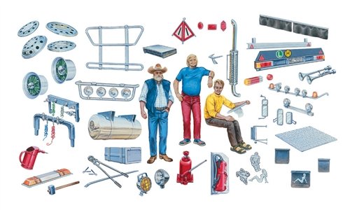 The Hobby Company Italeri 0720S Truck Accessories