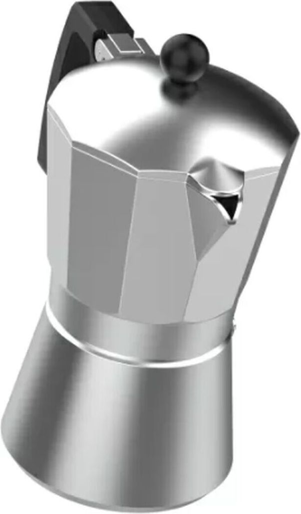 Italian coffee pot Taurus KCP9003 3T silver aluminium 3 cups