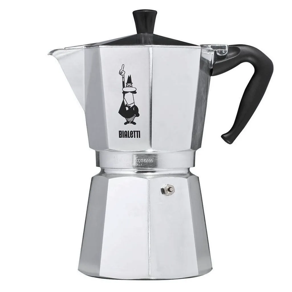 Italian coffee maker Bialetti Moka Classico Grey 3 Copper