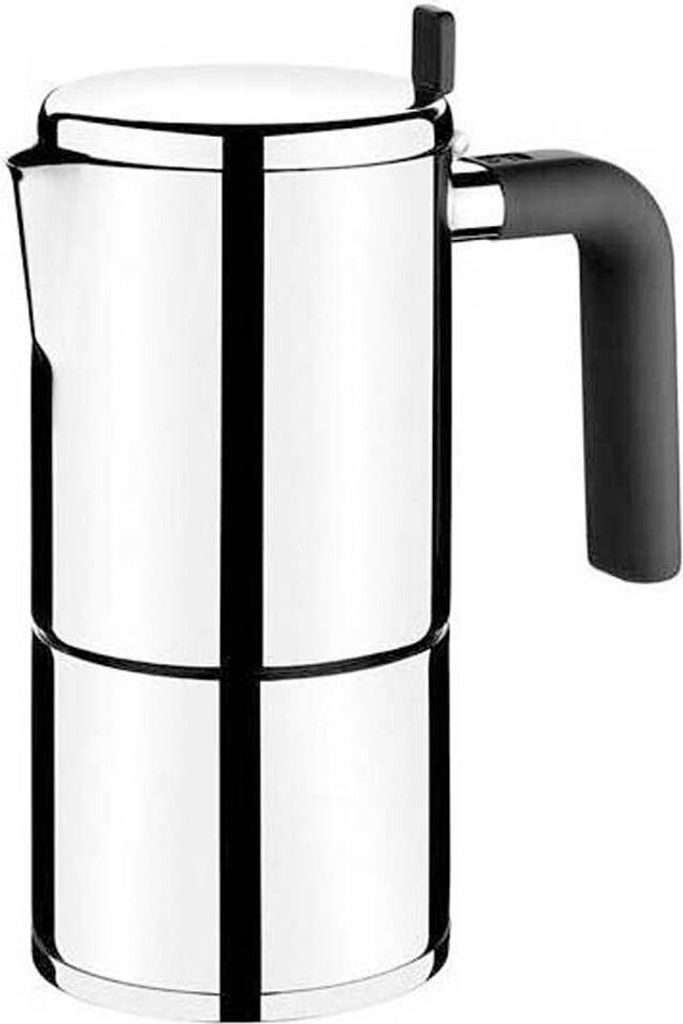 Italian coffee machine BRA Bali A170402 stainless steel (6 cups)