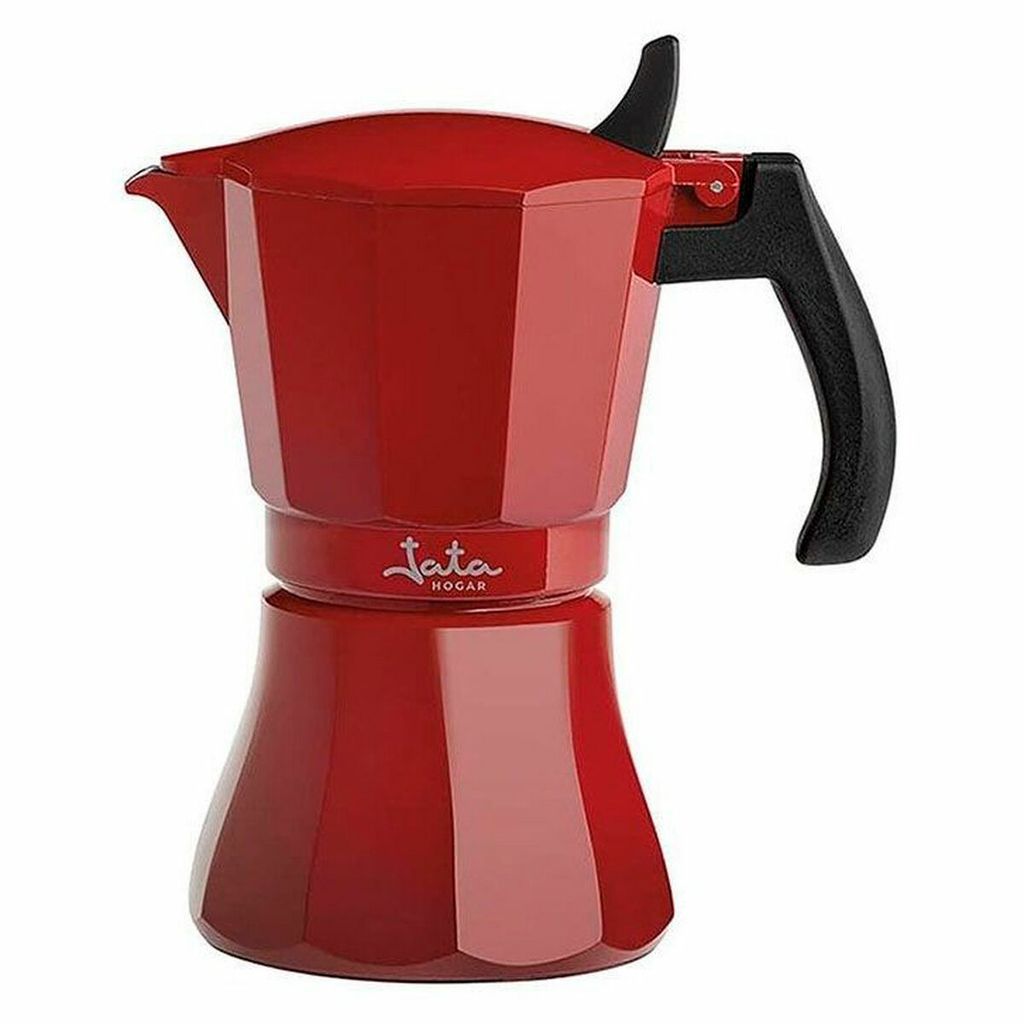 Italian coffee machine JATA HCAF2009 Red Aluminium 9 cups (1 piece)