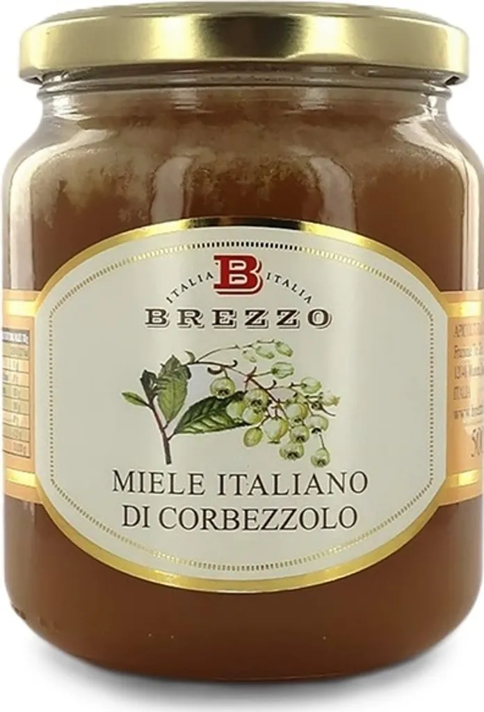 Apicoltura Brezzo Italian strawberry tree honey (Miele di Corbezzolo), 500 g
