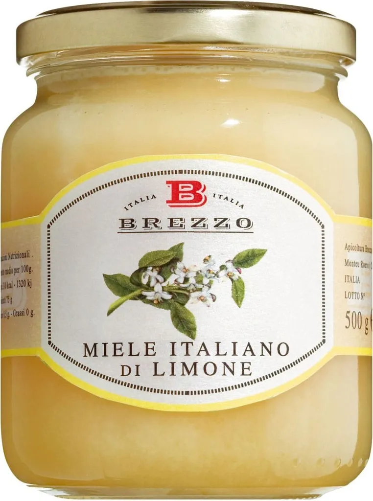 Brezzo Italian lemon honey, 500 g (Miele di Limone)