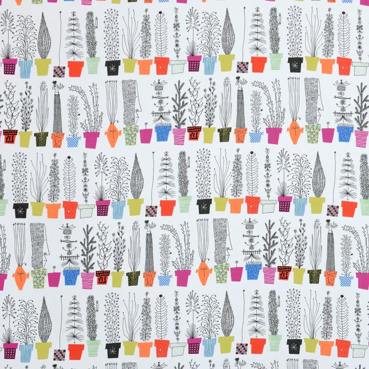 almedahls Italiensk Blomsterhylla Oilcloth