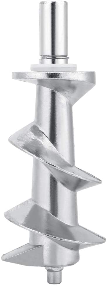 Haofy 1 x stainless steel meat grinder screw food chopper mixer breaker screw meat grinder cutting edge accessory replacement part