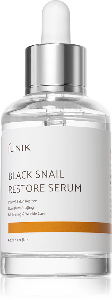 iUnik Black Snail regenerating anti-wrinkle serum