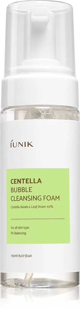 iUnik Centella gentle cleansing foam for sensitive skin