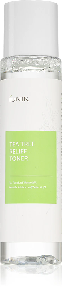 iUnik Tea Tree soothing tonic for sensitive skin prone to acne