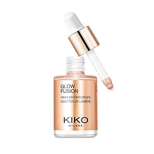 KIKO Milano Glow Fusion Highlighting Drops 02, Liquid Highlighter for Face , sweet dreams ‎02