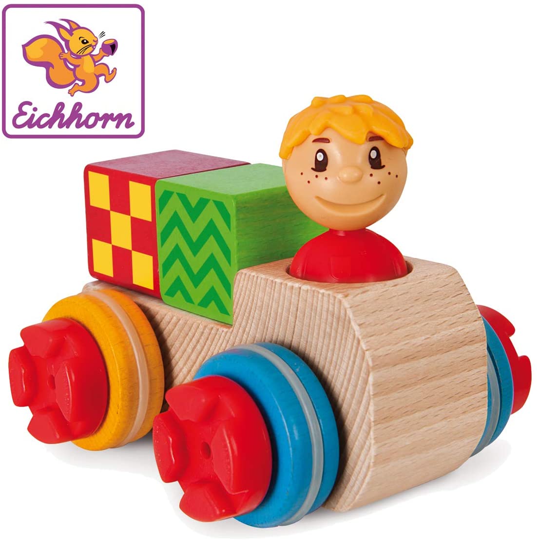 Eichhorn Constructor Maxi Beech Wood, Colourful