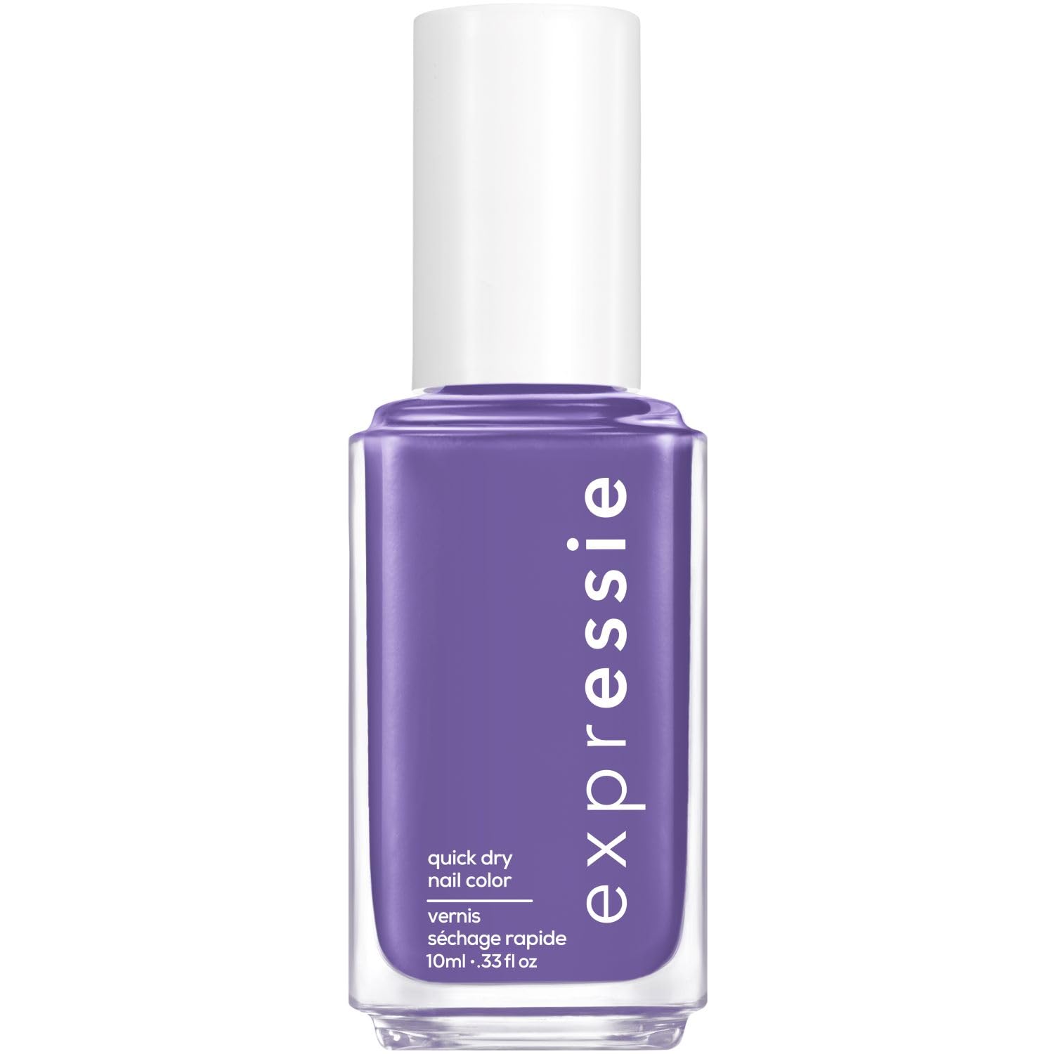 essie Expressie Quick Drying Nail Polish, Vegan Formula without Ingredients of Animal Origin, No. 560 Choreo Queen, Purple, 1 x 10 ml