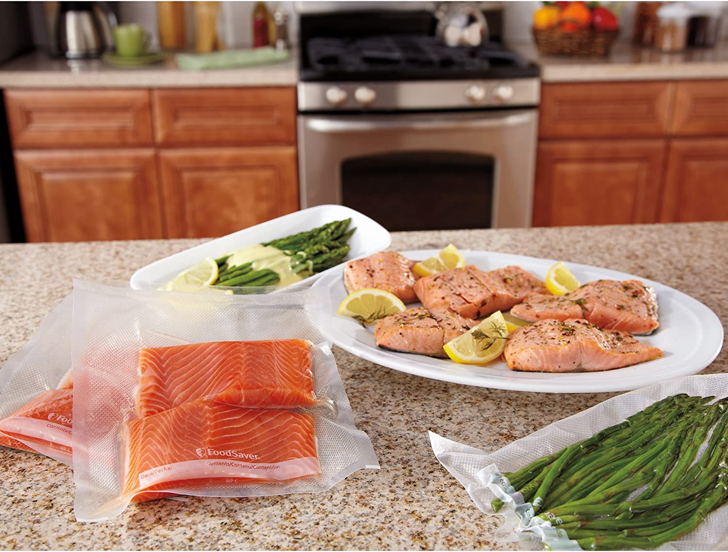 FoodSaver Vacuum Sealing Roll BPA Free, Pack of 3