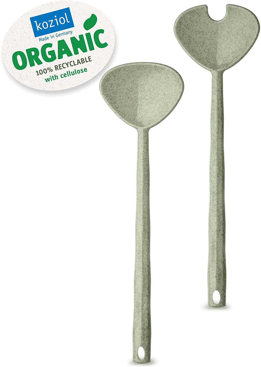 koziol 3649668 Salad Servers Thermoplastic Plastic