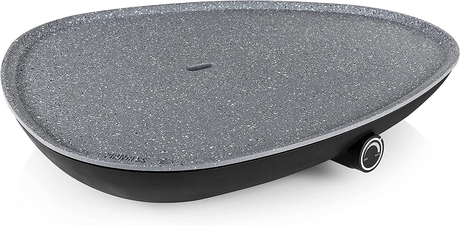 Princess Table Chef 103250 Triangular Grill - Terrazzo Look, 2000 Watt, 50 