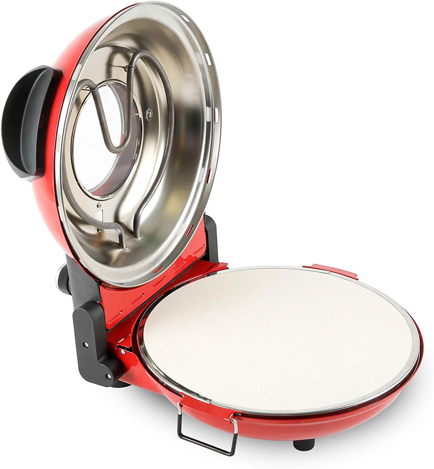 Mayer Barbecue BLITZA Electric Pizza Oven Pizza Maker, 400°C, 1200 Watt, wi