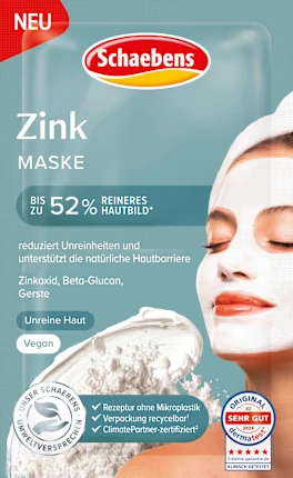 Schaebens Face mask zinc, 10 ml