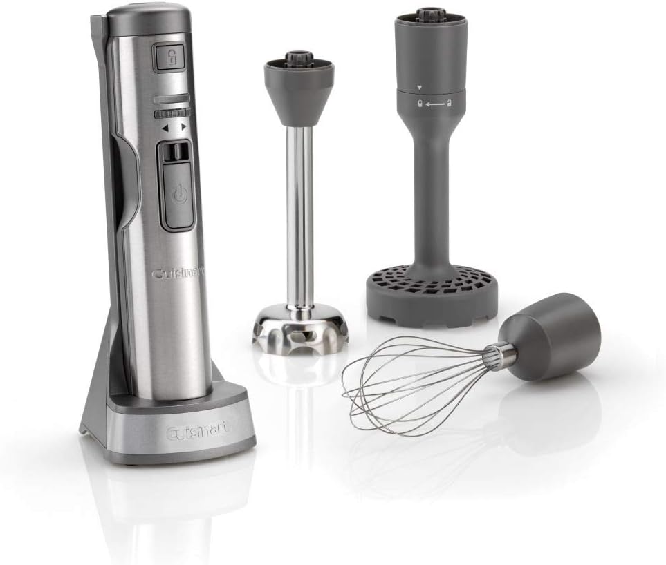 Cuisinart Wireless 3-in-1 Hand Mixer | Stainless Steel | CSB300U