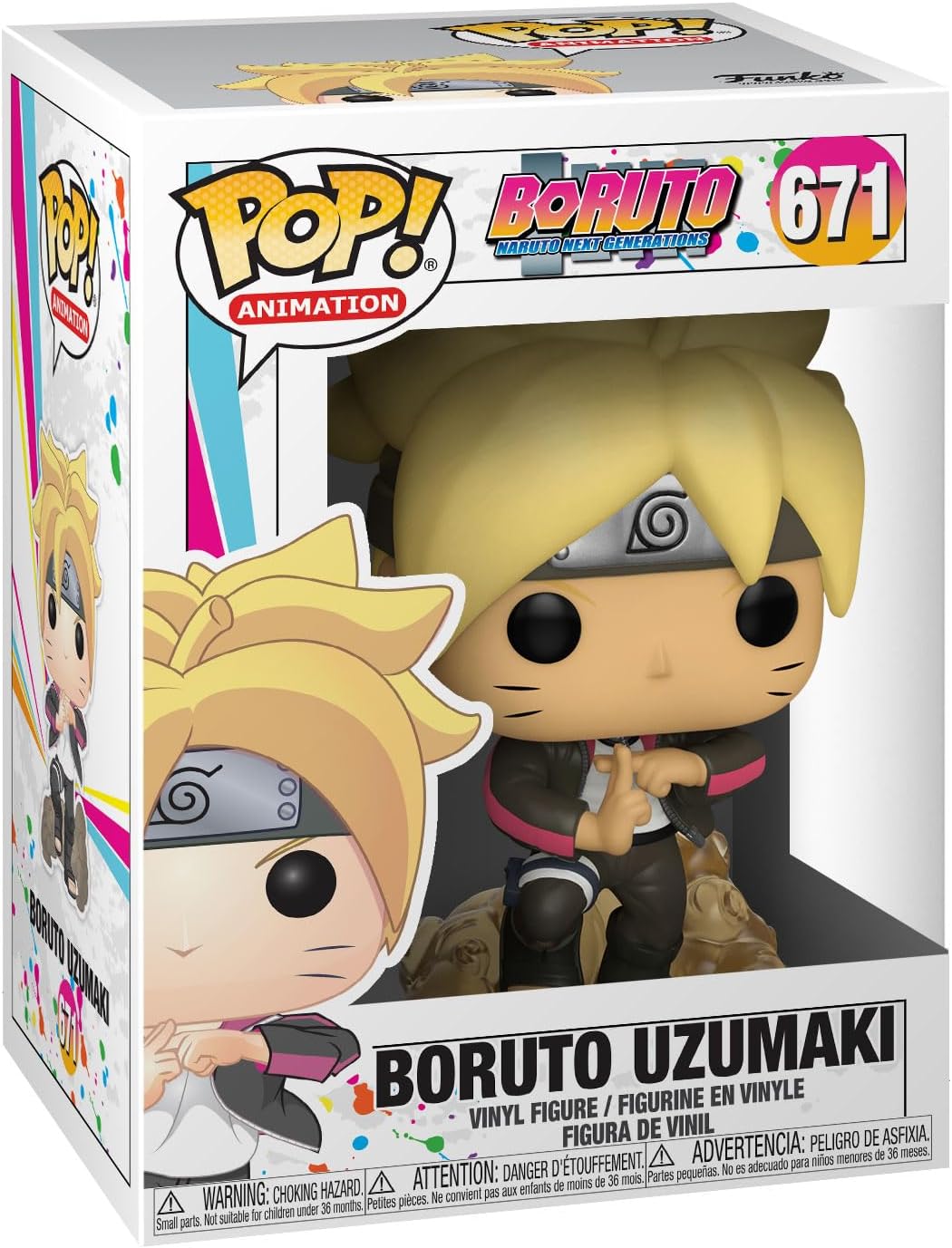 Funko Pop! Animation: Boruto - Boruto Uzumaki - Boruto: Naruto Next Generations - Vinyl Collectible Figure - Gift Idea - Official Merchandise - Toy for Children and Adults - Anime Fans