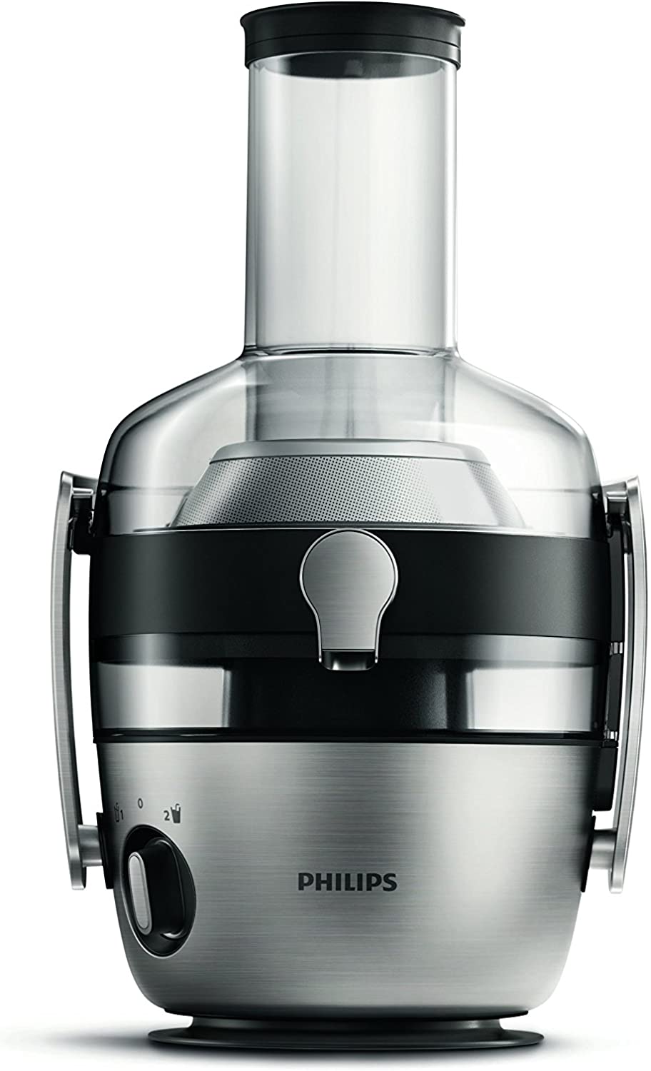 Philips Domestic Appliances Philips HR1922/20 Juicer, Styrene Acrylic Nitrile (SAN), 1.5 Litres, Metallic