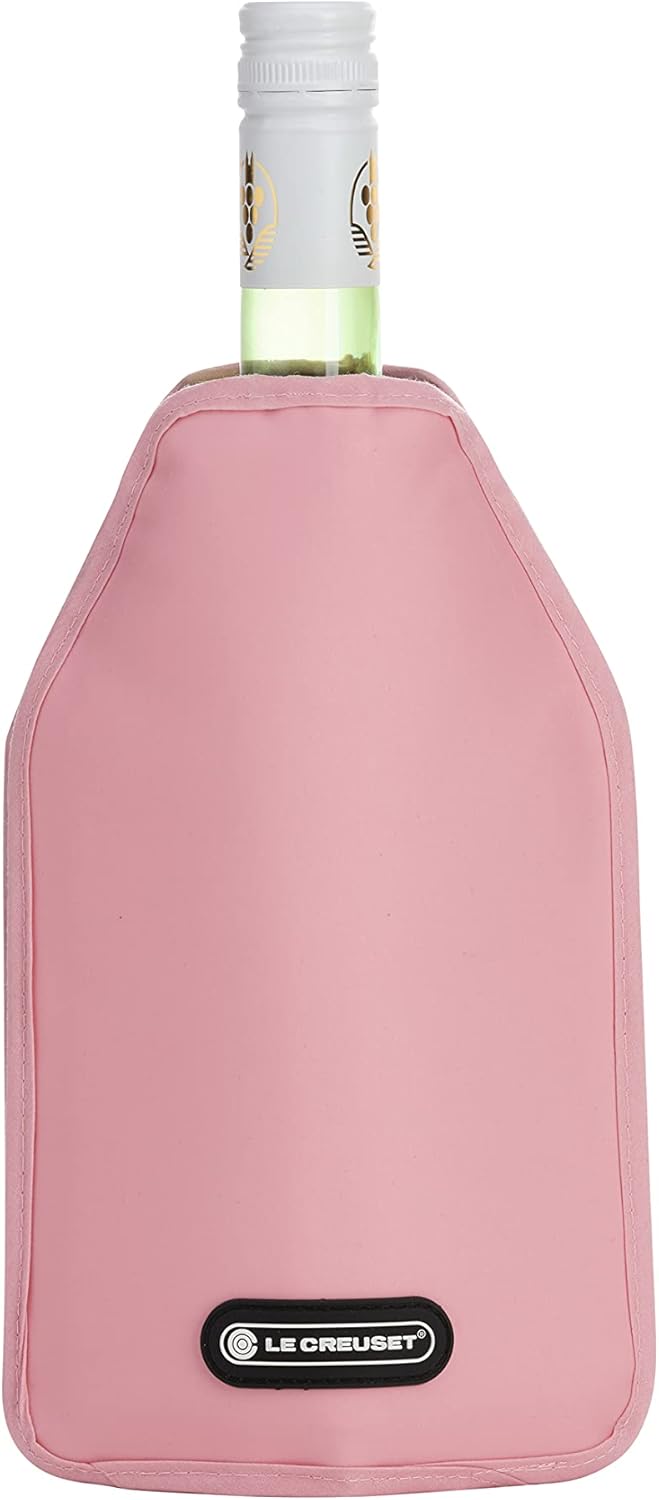 LE CREUSET WA-126 49303007770000 Active Wine Cooler for Wine or Champagne, Shell Pink