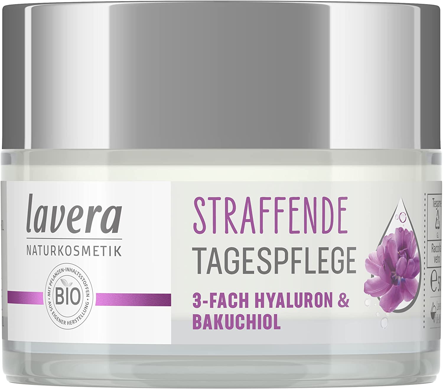 lavera Firming Day Cream - Vegan - Natural Cosmetics - Triple Hyaluronic &