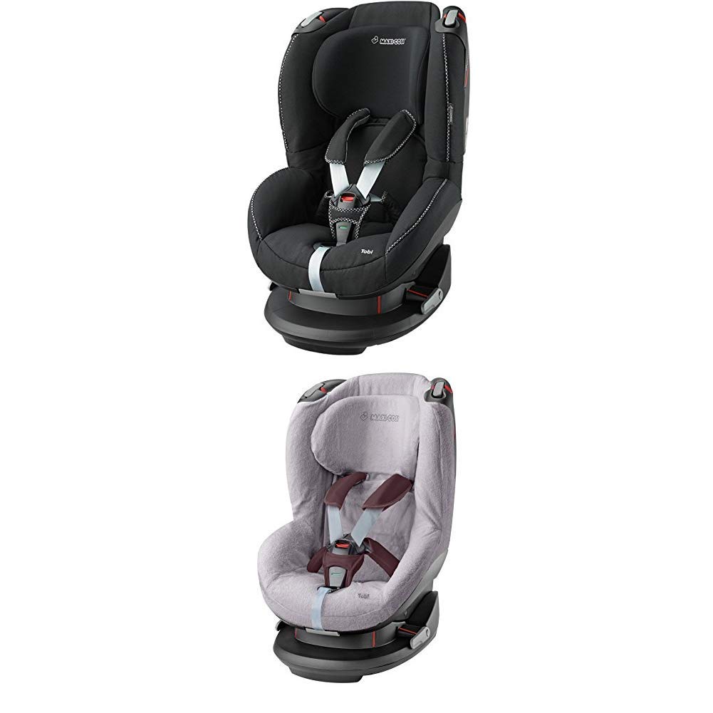 Maxi-Cosi Tobi Child’s Car Seat with 5 Comfortable Sitting and Reclining Positions, Group 1 (9-18 kg), Usable from 9 Months to 4 Years
