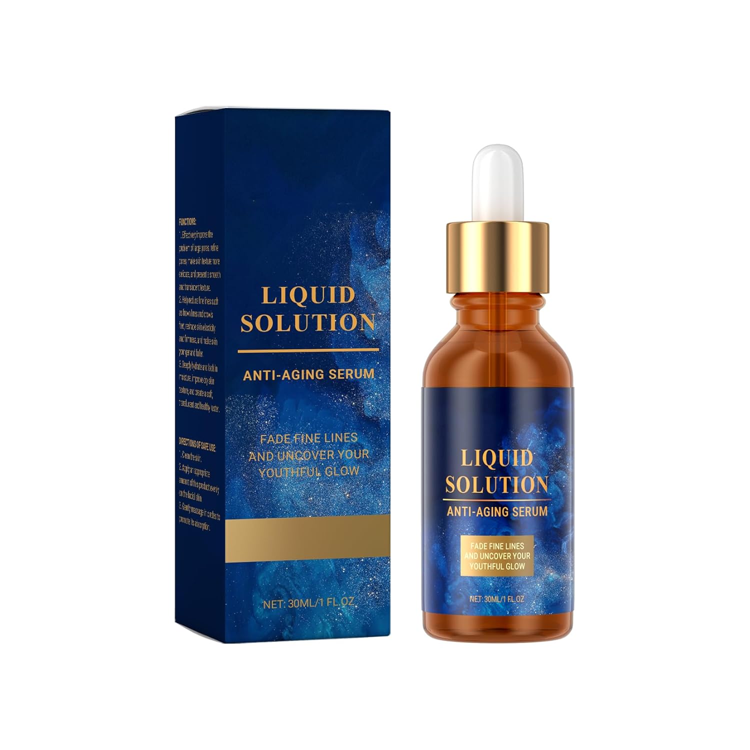Generic The Original Serum, Face Instant Effect Face, Liquid Anti Aging Solution, Instant Effect Face, Stock Solution Anti Aging Serum for All Skin Types (1 Piece)