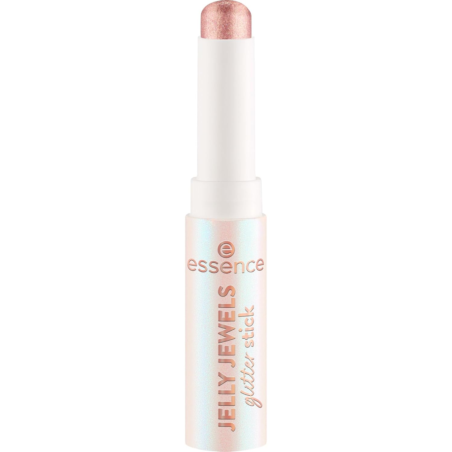 essence Jelly Jewels glitter stick, eye shadow no. 03, brown, long-lasting, radiant fresh, shimmering, vegan, no microplastic particles, nanoparticles free, without perfume, pack of 1 (2.5 g)