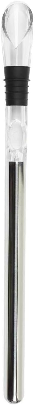 COOK CONCEPT Stainless Steel Wine Chiller Stick with Spout Aerated Bottle Cooler Gift for Wine Lovers Ideal for Red Wine White Wine Cool your wine to maximize the enjoyment experience!