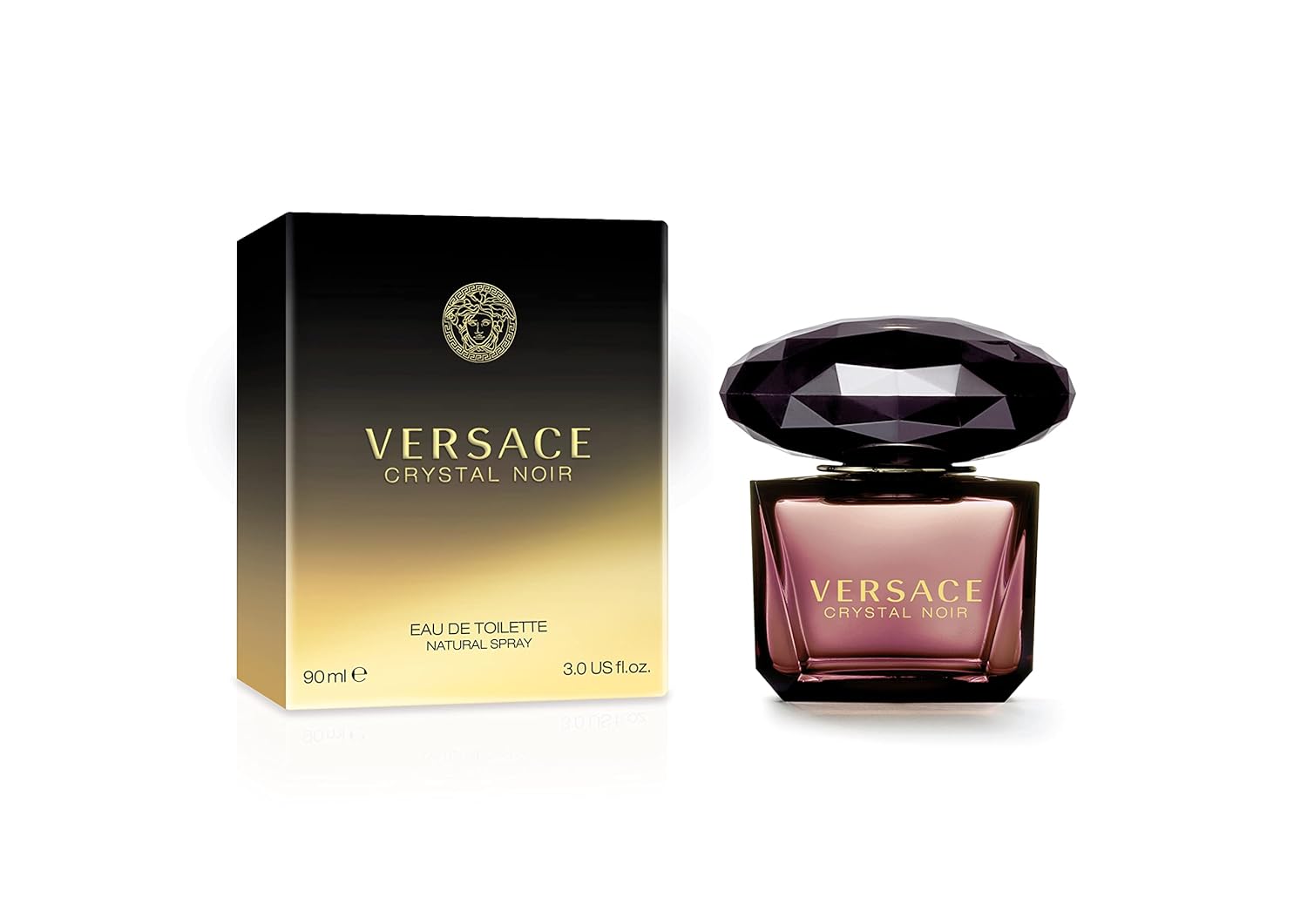 Versace Crystal Noir Eau De Toieltte Spray for Her 90ml