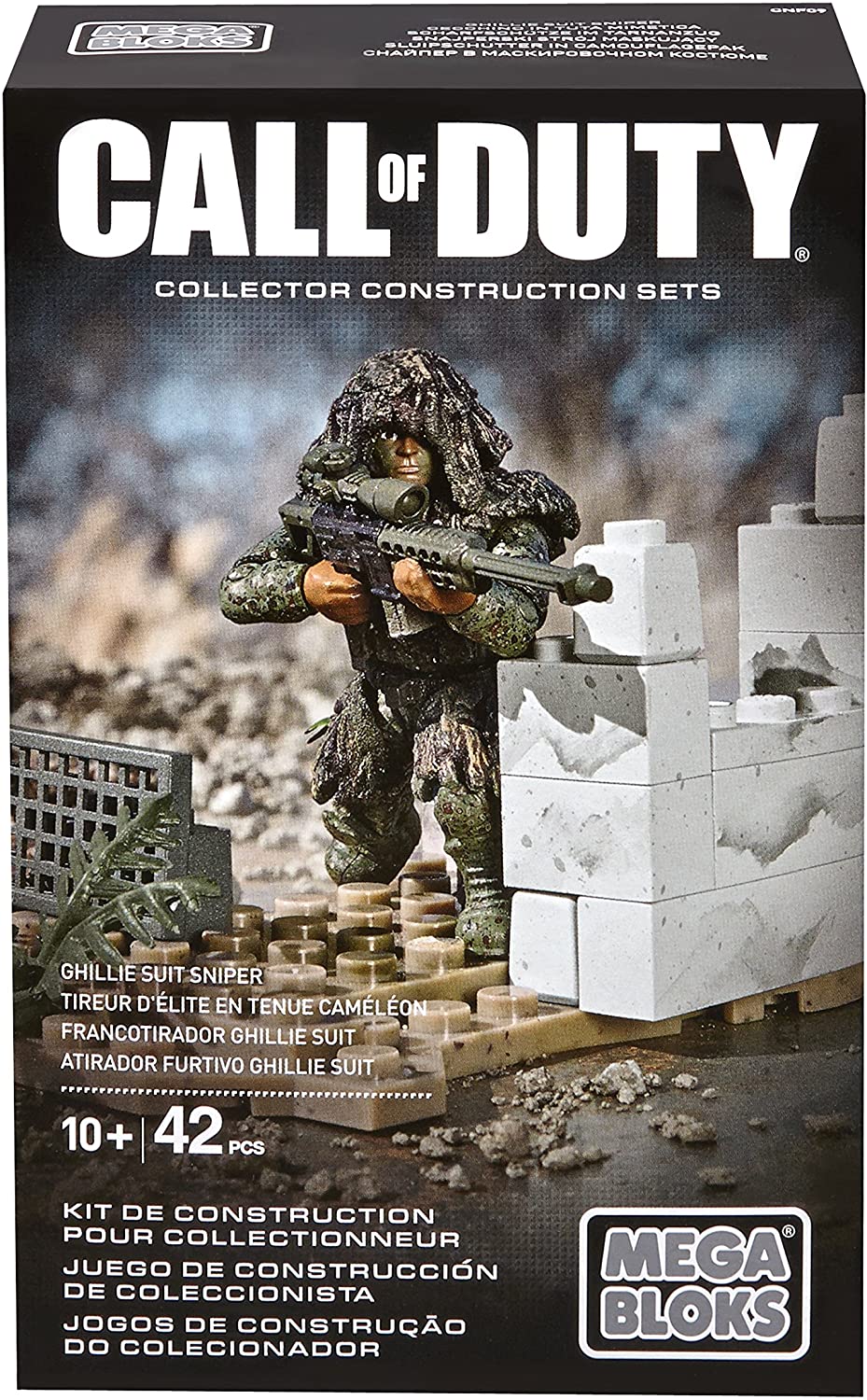 Mega Bloks Call Of Duty Ghillie Suit Sniper