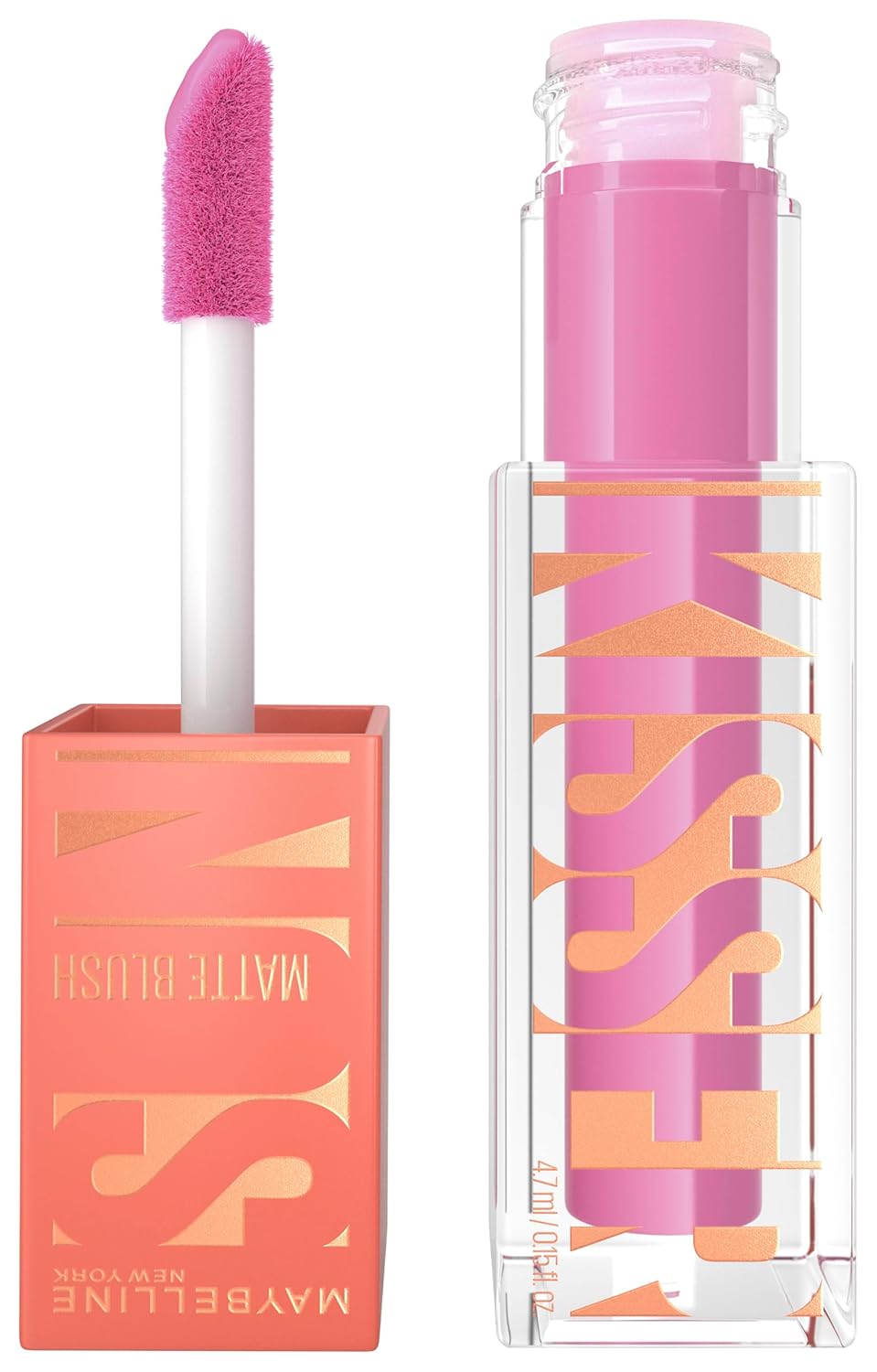 Maybelline New York Sunkisser Hazy Matte Blush 32 Lilac Clouds, Soft Melting Blush in Purple for a Sunkissed Look with Matte Finish, 4.7 ml