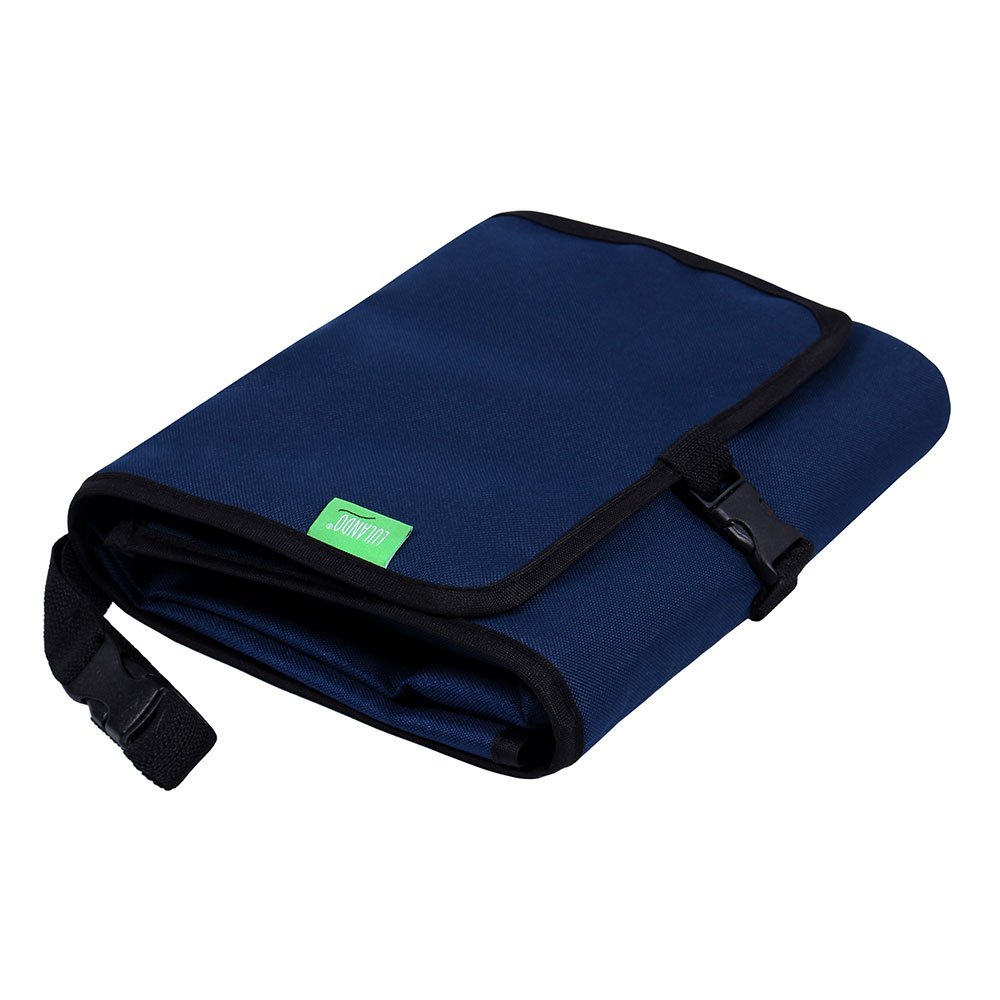 Lulando Baby Travel Changing Mat (50 * 60 cm). Portable Travel Changing Mat Changing and Waterproof, Practical Cleaning Mat for Pushchair navy blue