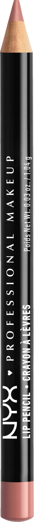 NYX PROFESSIONAL MAKEUP Lipliner Slim Lip Pencil Nude Pink 858, 1 G