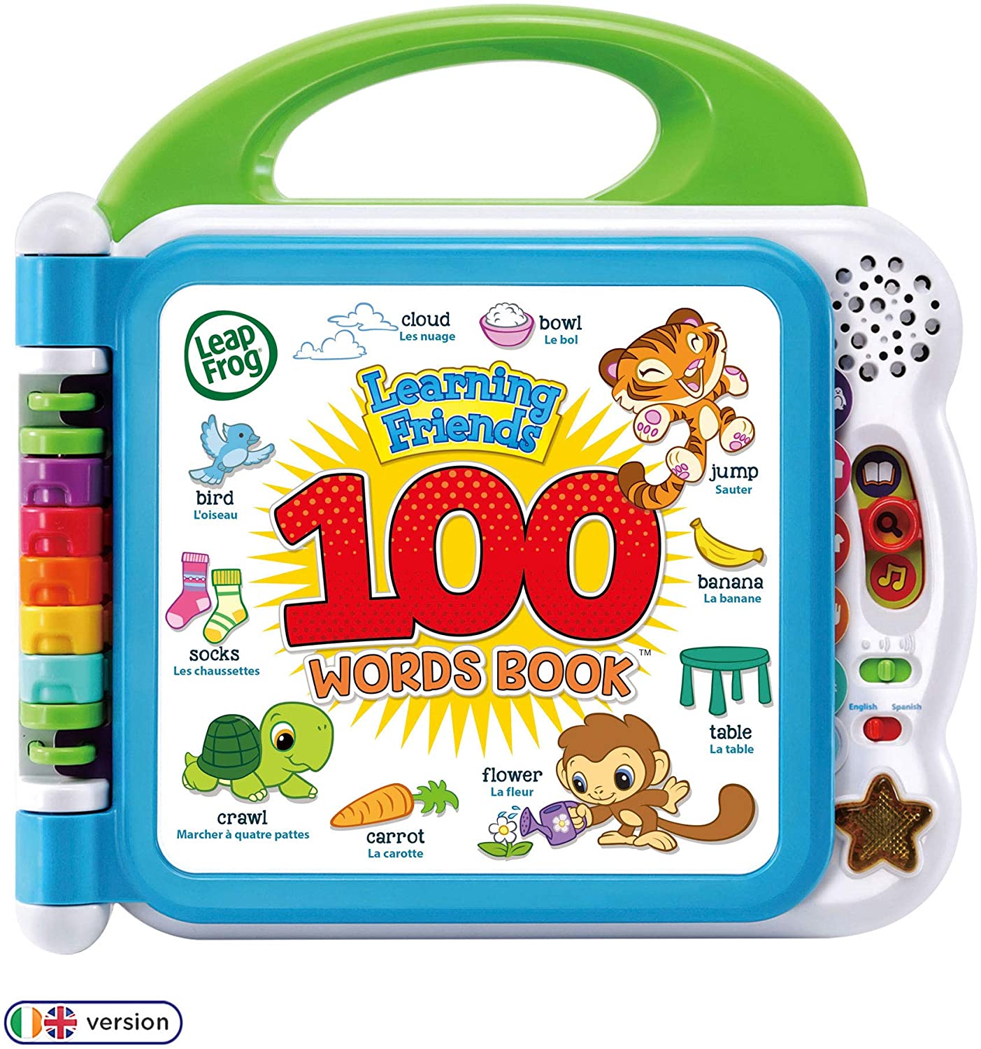 Leapfrog 601503 Learning Friends 100 Words Baby Book Educational And Intera