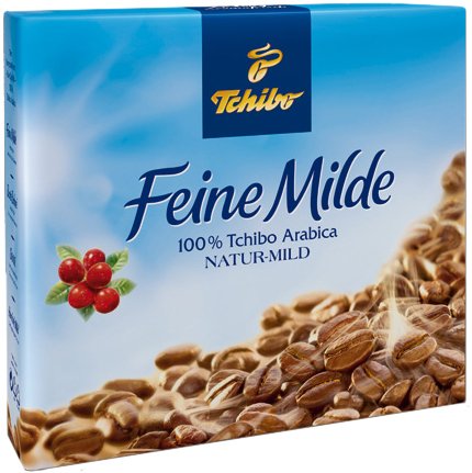 Tchibo Feine Milde Roasted Coffee 30 x 250 g - Medium Roast - Drip Coffee Maker - Ground - Coffee - 7.5 kg
