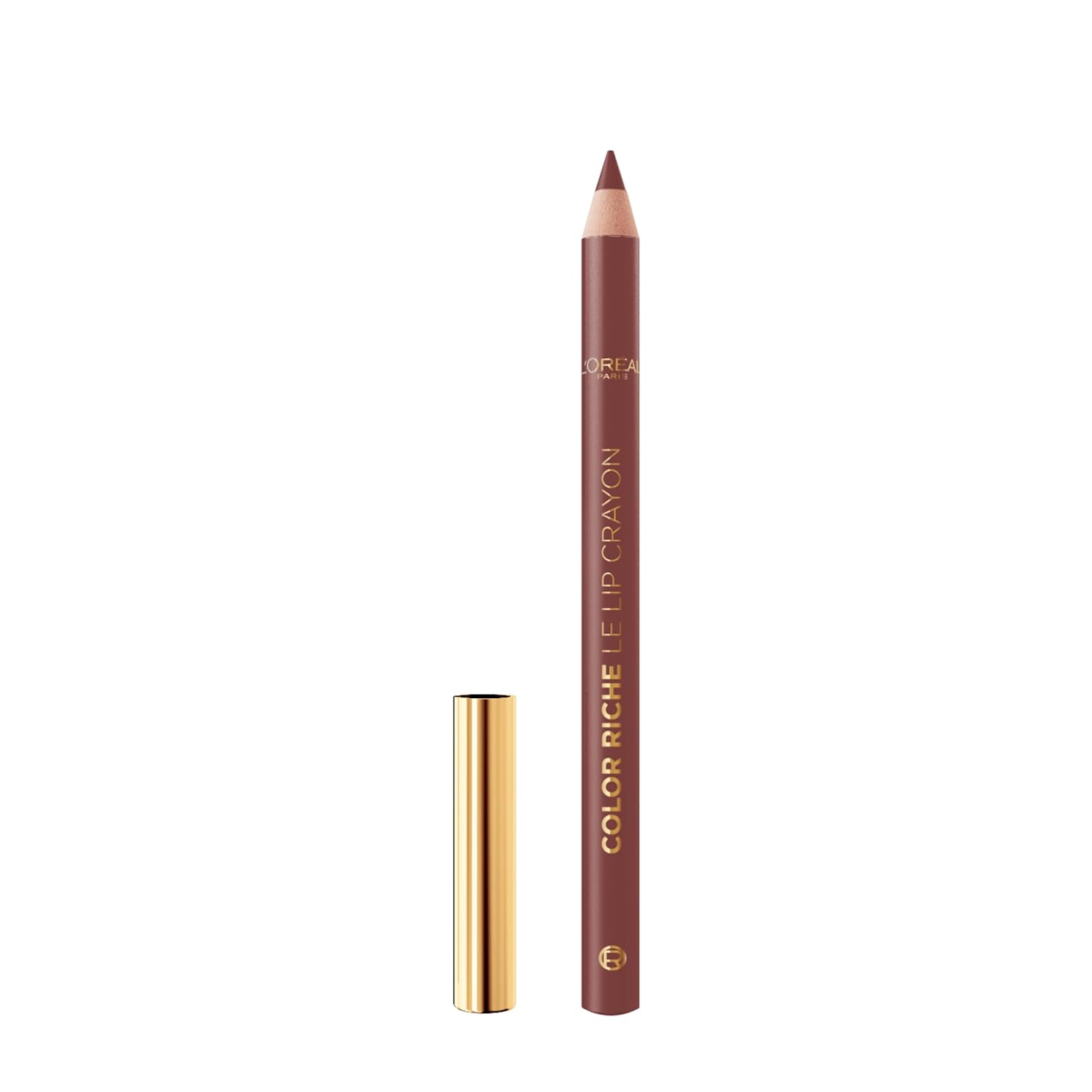 L'Oréal Paris L\'Oréal Paris Color Riche Le Lipliner 570 Worth It Intense Lip Liner with Soft Lead, Clear Lip Liner, with Nourishing Ingredients