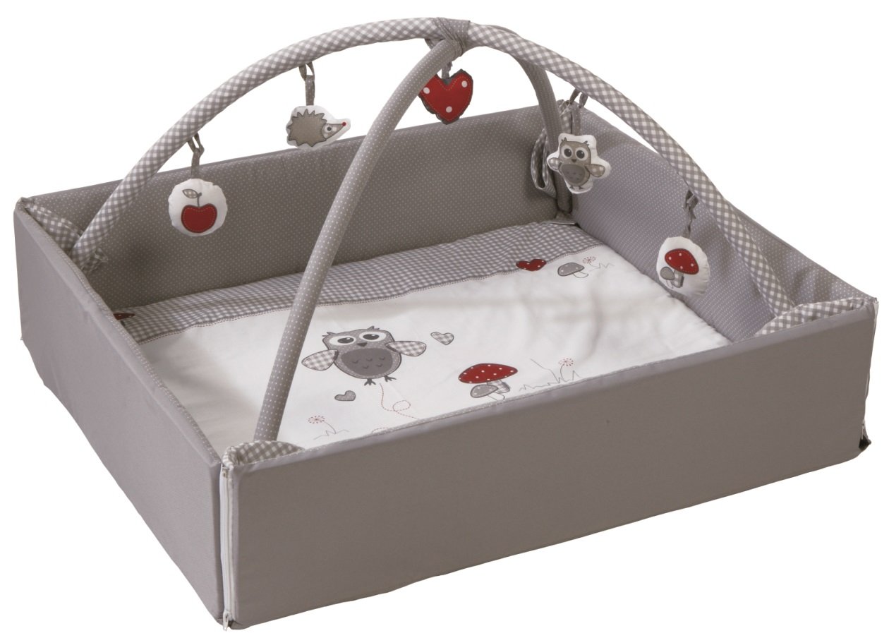 Roba – Baby Nest with Play Arch Adam and Owl