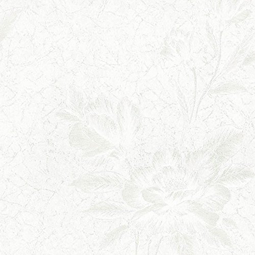 galerie-24 Md29448 Impressions Of Silk Floral Gallery White Wallpaper