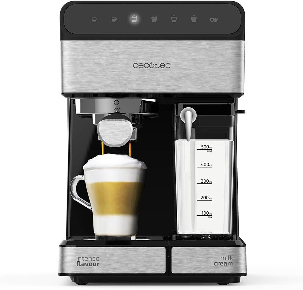 Cecotec semi-automatic coffee maker, power instant-ccino, Black
